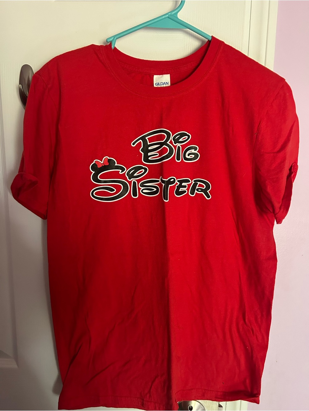 Gildan Disney 'Big Sister' 'Little Brother' Short Sleeve Tees